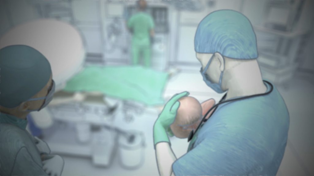 Delivery Room - Graphics for BBC News story