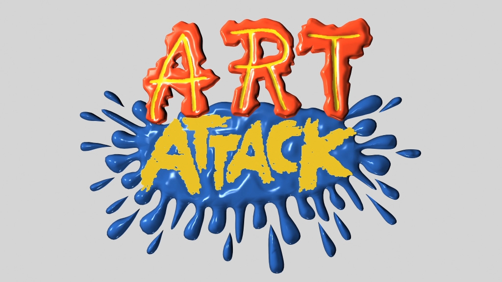 Art Attack opening title sequence - end logo