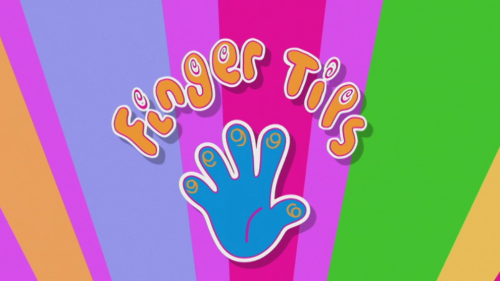 CITV Fingertips - opening title sequence for the arty and creative children's programme